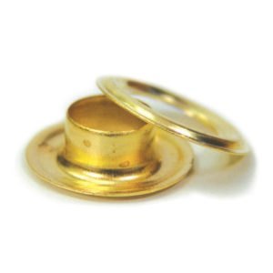 #1 Brass Self-Piercing Grommets