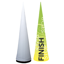 10′ Cyclone Inflatable Cone Replacement Graphic