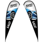 15′ Tear Drop Sail Sign Double-Sided Replacement Graphic 2