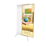 24 x 60 Tripod Banner Display Replacement Graphic 1