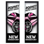 7′ Rectangle Sail Sign Double-Sided Replacement Graphic 2