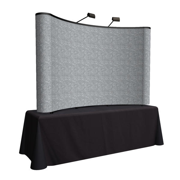 8′ Arise Curved Table Top Kit (Fabric)
