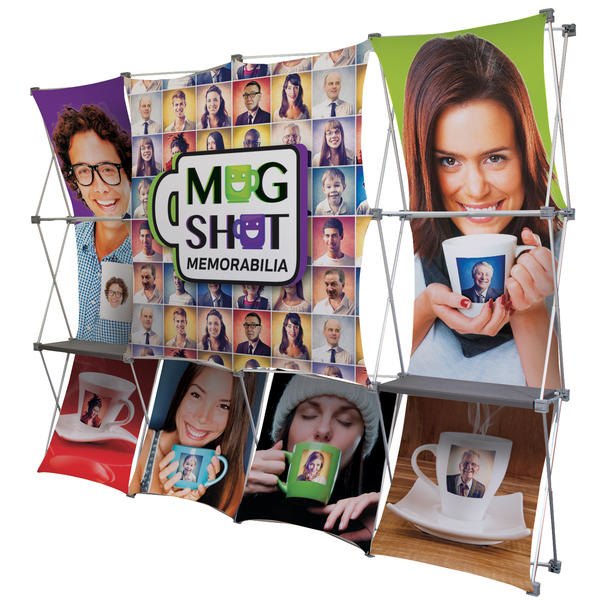 Deluxe Geometrix 12 Qd Fabric Display Kit