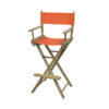 Director Chair Bar Height (Unimprinted)orange