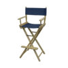 Director Chair Bar Height (Unimprinted)navy