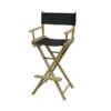 Director Chair Bar Height (Unimprinted)black