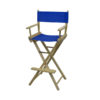 Director Chair Bar Height (Unimprinted)royalblue