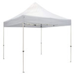 Standard 10 x 10 Event Tent Kit (Unimprinted)Soft Case with Wheels and Stake Kit is included