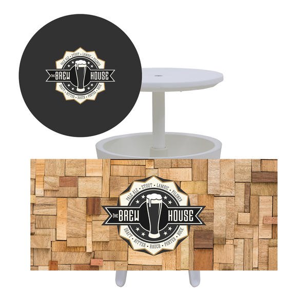 Four Season Event Cooler Table Replacement Graphic Kit (Top and Wrap)