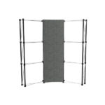 Echo Pop-Up Display Fabric Center Panelcharcoal