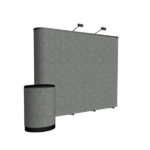 10′ Arise Straight Floor Kit (Fabric)charcoal