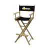Director Chair Bar Height (Full-Color Thermal Imprint)black