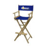 Director Chair Bar Height (Full-Color Thermal Imprint)royalblue