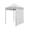 6 Foot Wide Tent Middle Zipper Wall with Zipper Ends – White or Black Only (Unimprinted)white