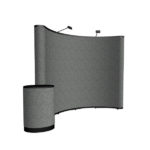 10′ Show ‘N Rise Curved Floor Kit charcoal