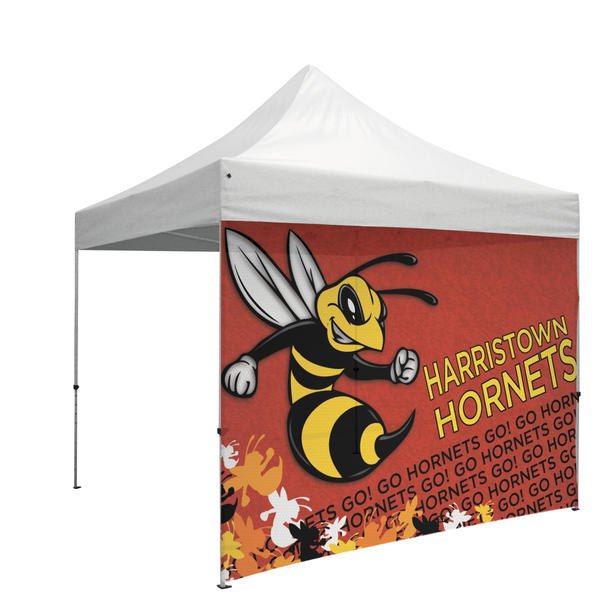 10 Foot Wide Tent Mesh Vinyl Full Wall (UV Printed)