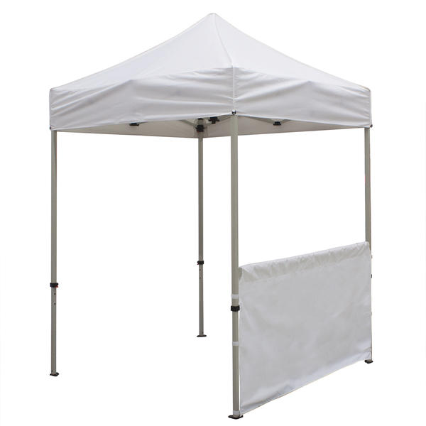 6 Foot Wide Tent Half Wall – White or Black Only (Unimprinted)