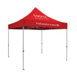 Premium 10′ X 10′ Event Tent Kit red