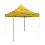 Premium 10′ X 10′ Event Tent Kit yellow