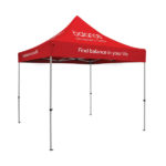 Premium 10′ X 10′ Event Tent Kit red