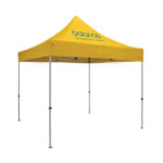 Premium 10′ X 10′ Event Tent Kit yellow