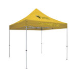 Deluxe 10′ X 10′ Event Tent Kit yellow