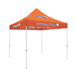 24 Hour Quick Ship Premium 10′ Tent orange