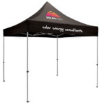 Premium 10′ X 10′ Event Tent Kit (Full-Color Thermal Imprint, 2 Locations)