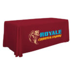 6′ ECONOMY TABLE THROW (1-COLOR IMPRINT)