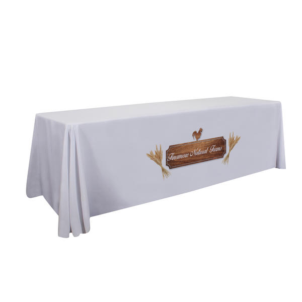 8′ STANDARD TABLE THROW DYE-SUB (FULL-COLOR, FRONT-ONLY)