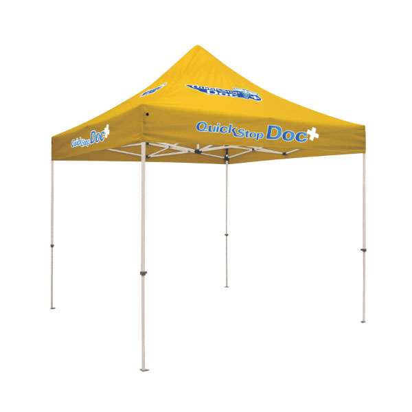 24 Hour Quick Ship Premium 10′ Tent yellow