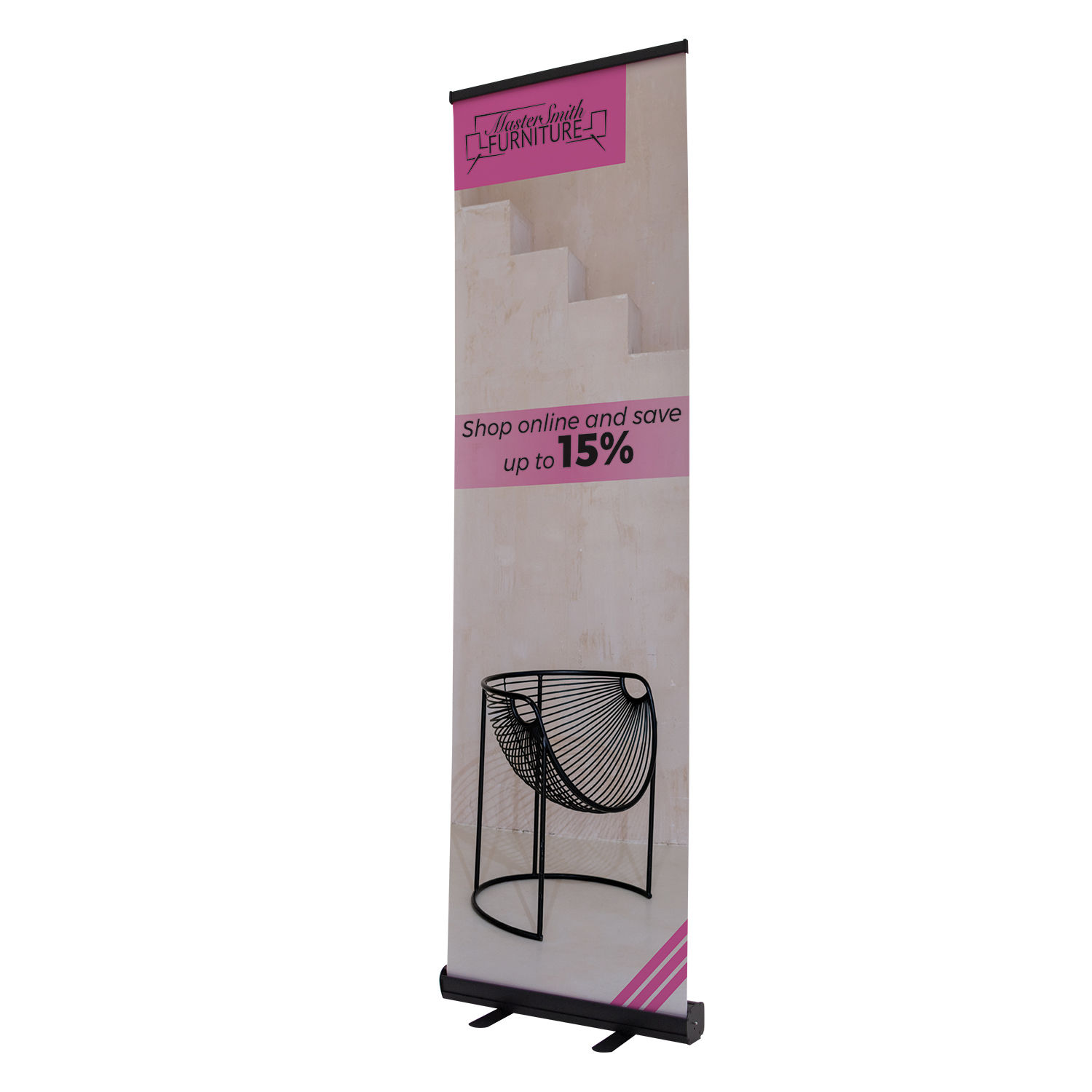 24" Economy Retractor Kit (PVC-Free Media)