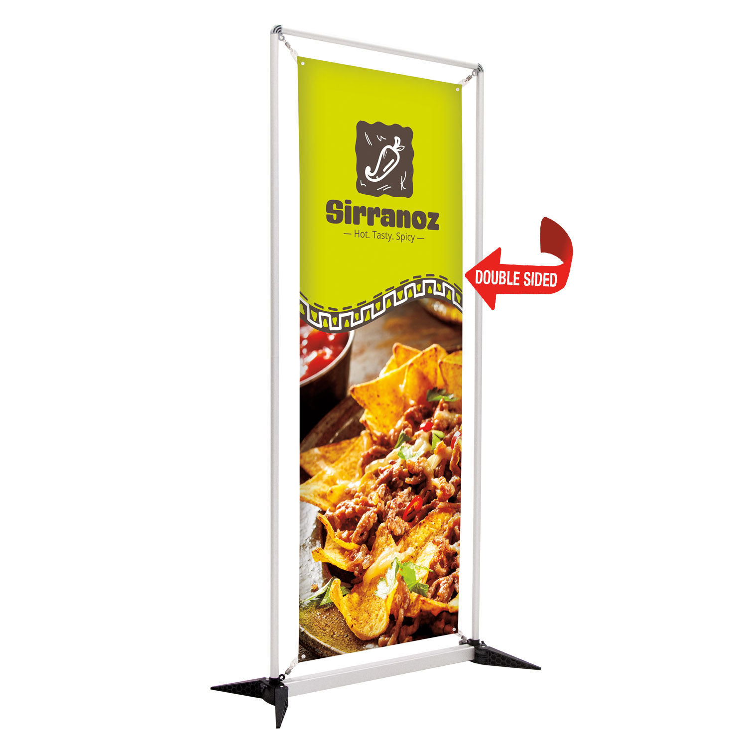 3' FrameWorx Display (2-Sided, 13 oz. Smooth Vinyl)