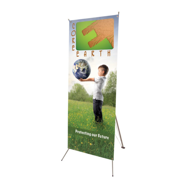 24" x 70" Tripod Banner Display Kit