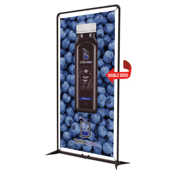 4.5' FrameWorx Banner Display Kit (Double-Sided, Vinyl)