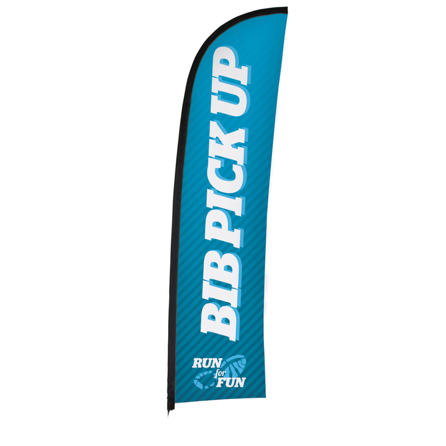 13' Premium Blade Sail Sign Flag, 1-Sided