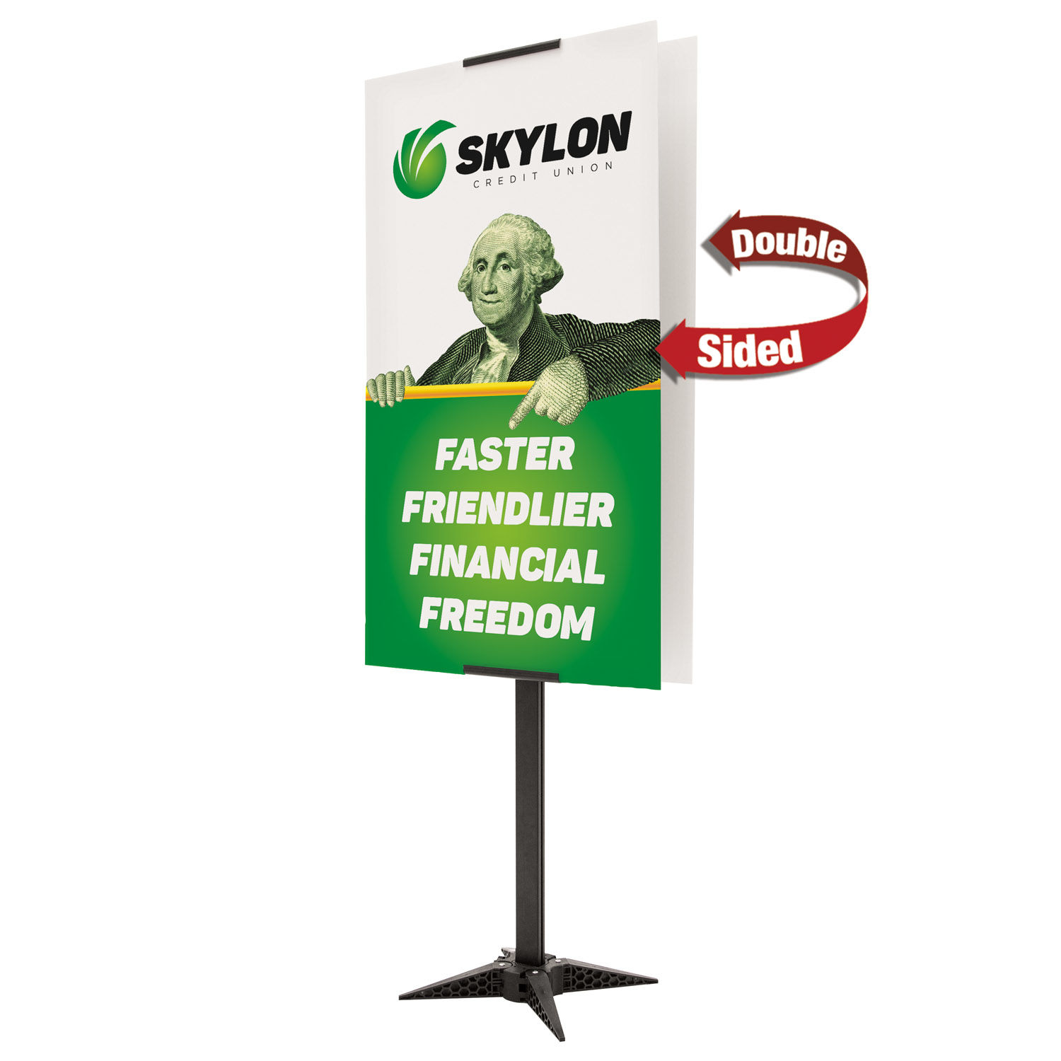 24" x 42" Base-X Sign Kit (Double-Sided)