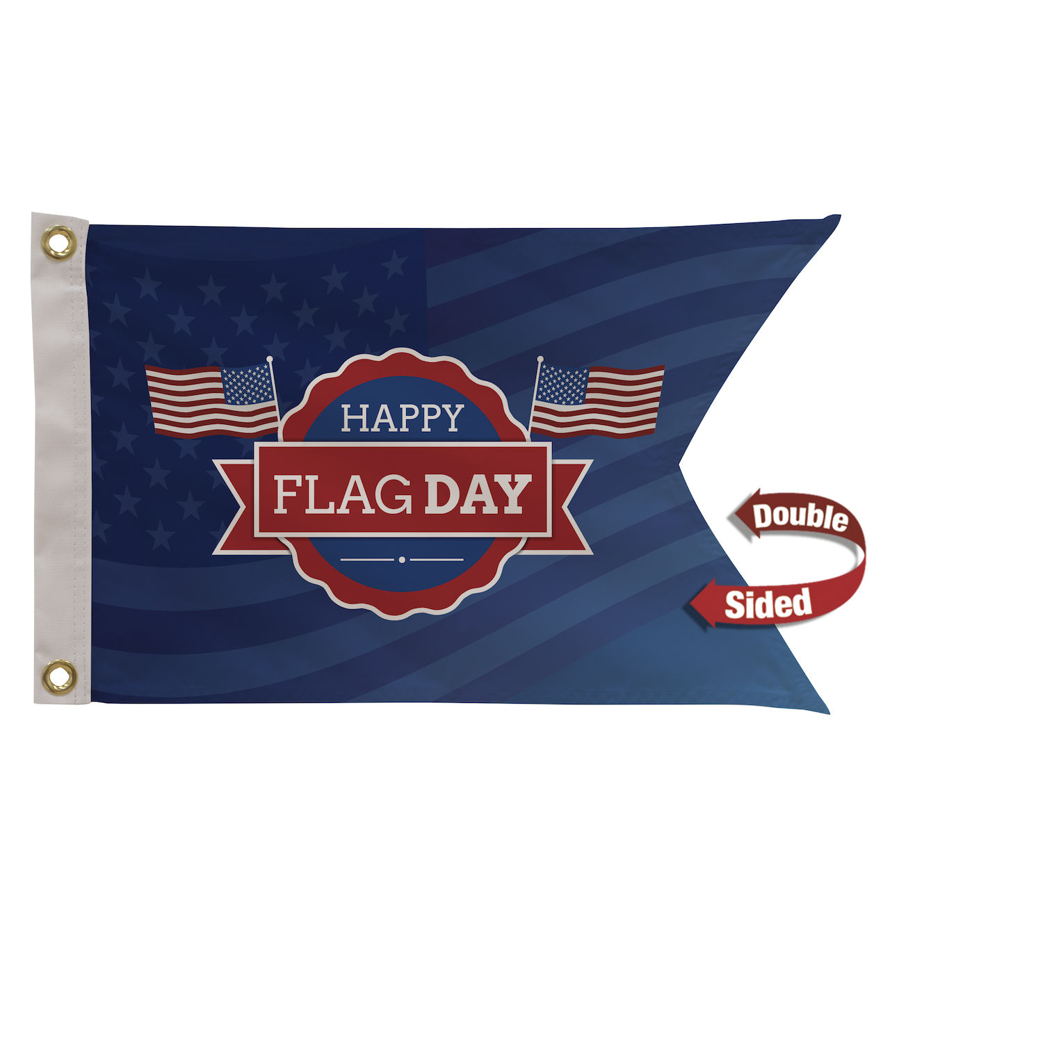 12″ x 18″ Nylon Guidon Flag Double-Sided | Exhibits ETC