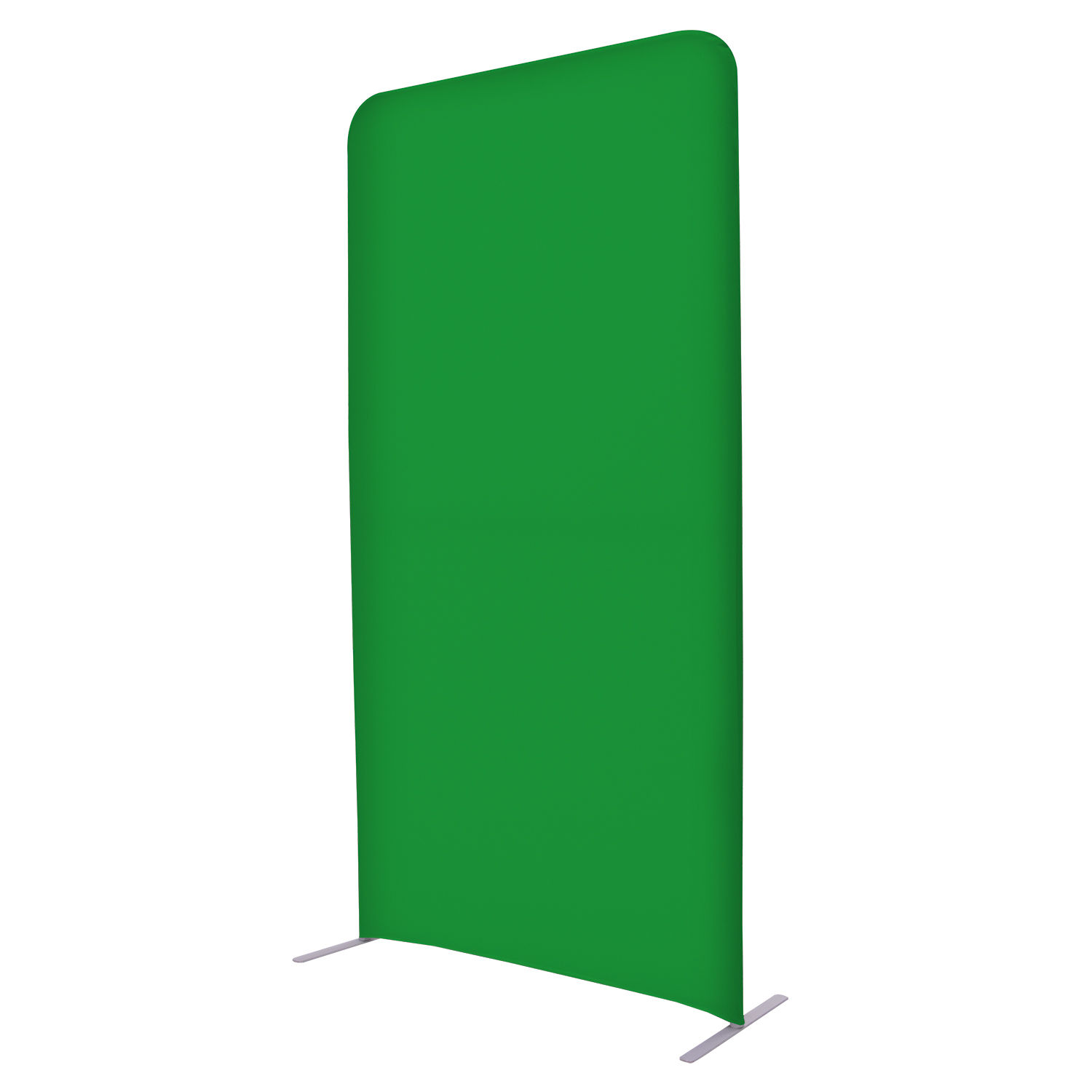 4'W x 90"H EuroFit Straight wall Green Screen Kit
