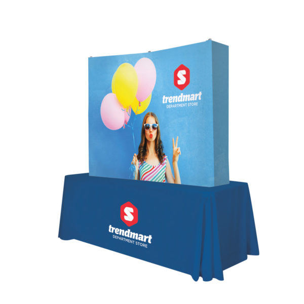 6' Curved Splash Tabletop Wrap Kit (Block-Out)