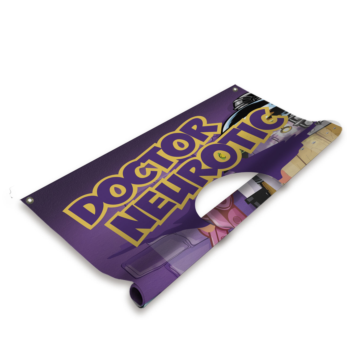 FrameWorx Single Face Cutout Replacement Banner